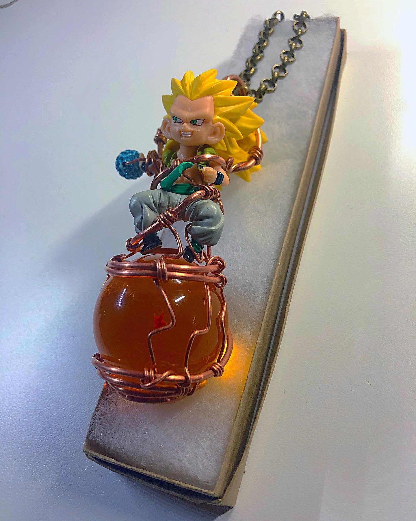 Super Saiyan 3 Gotenks Dragon Ball Amulet