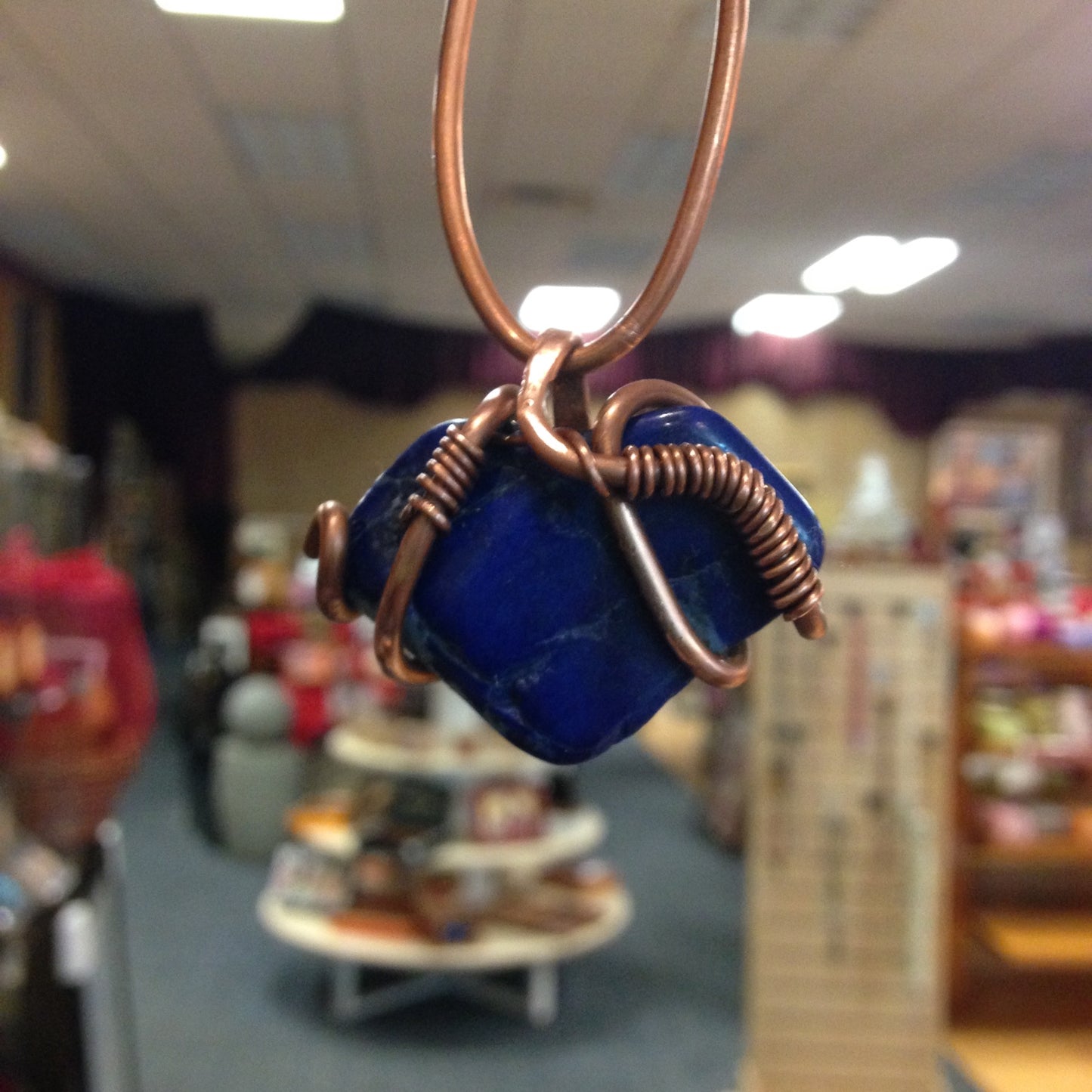 Lapis Lazuli Copper Necklace