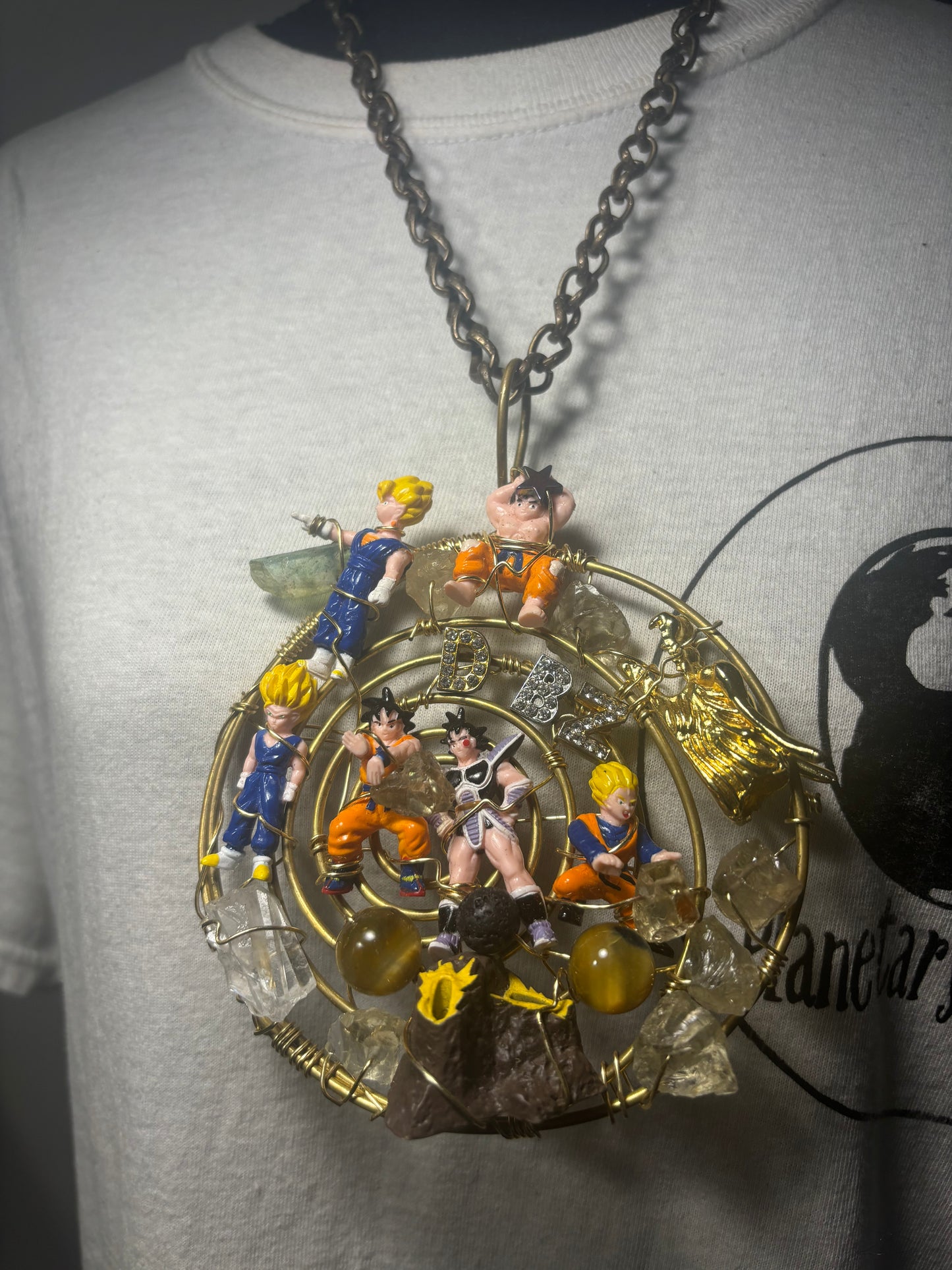 Dragon Ball Z Timeline Brass Medallion