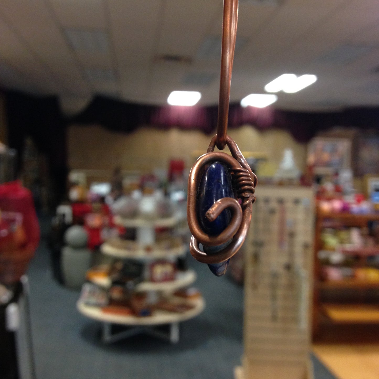 Lapis Lazuli Copper Necklace