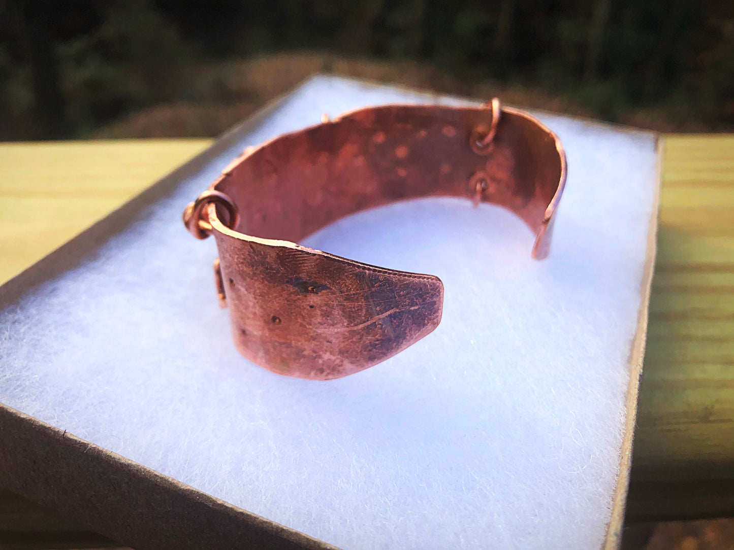 Green Apple Aura Quartz Cosmic Cuff