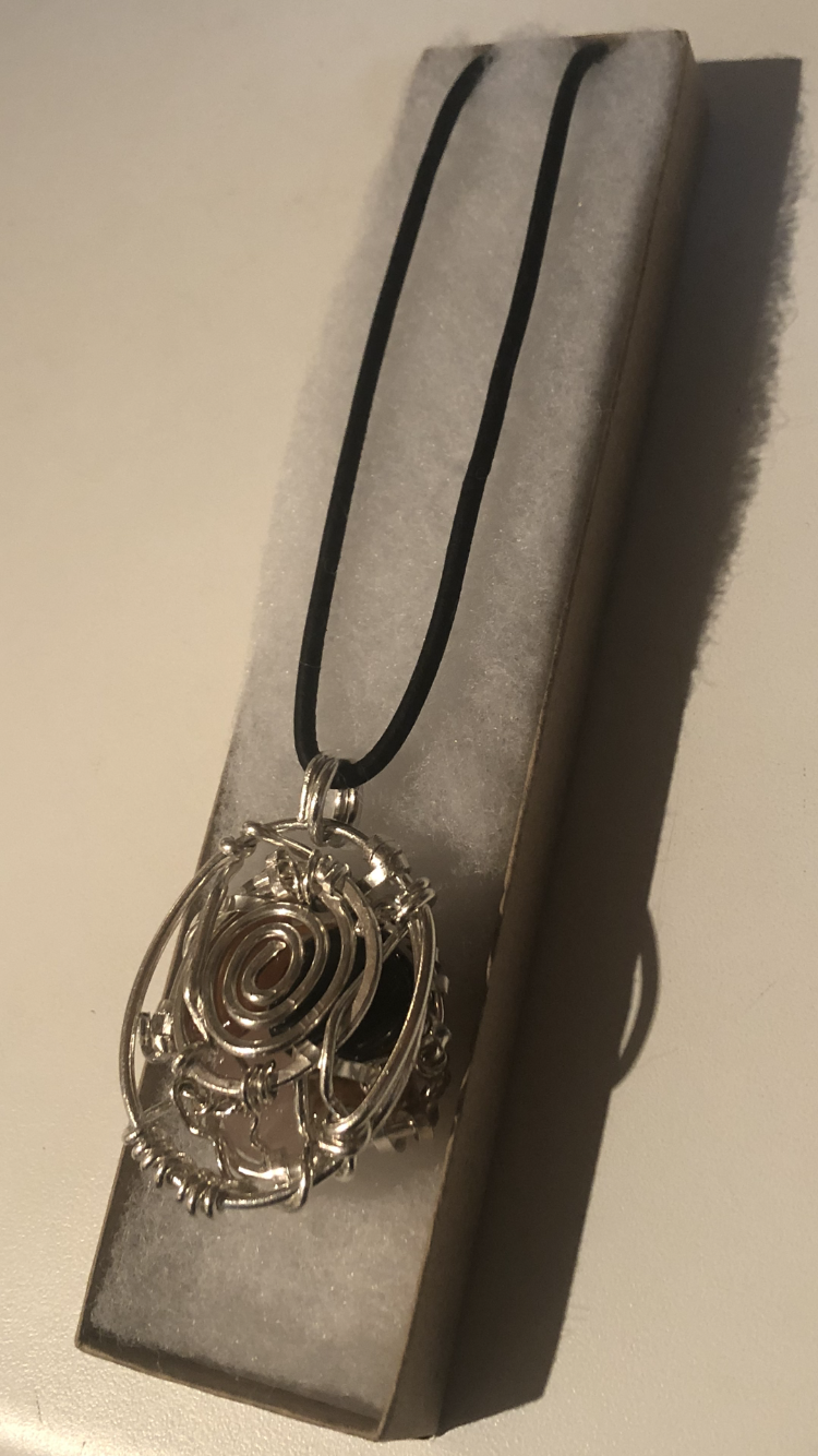 Sterling Silver Cluster amulet