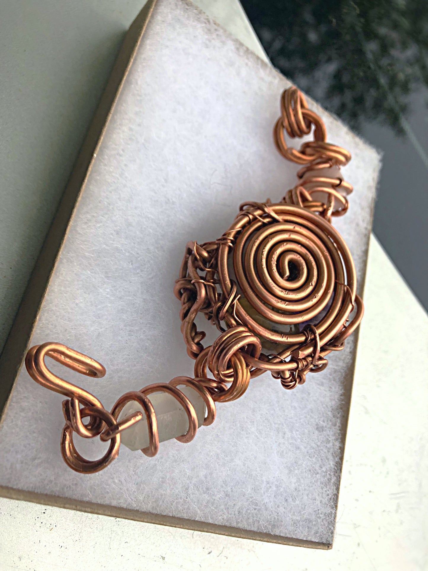 Super Nova Chakra Copper Bracelet
