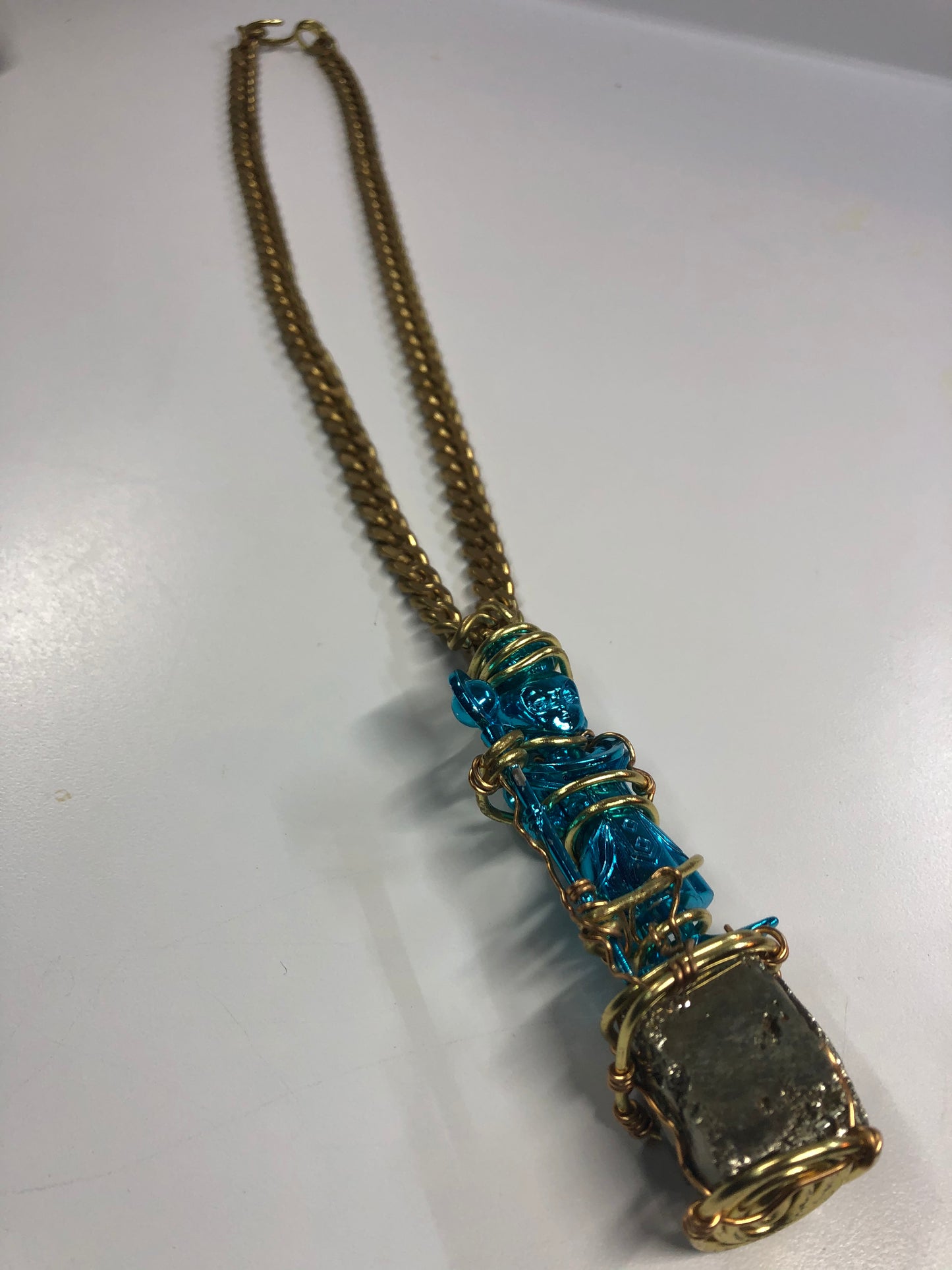 Whis Blue Iron Amulet
