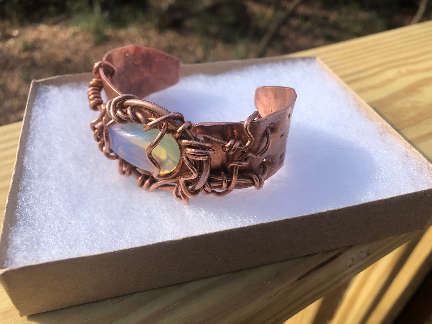 Opal Copper Cosmic Cuff