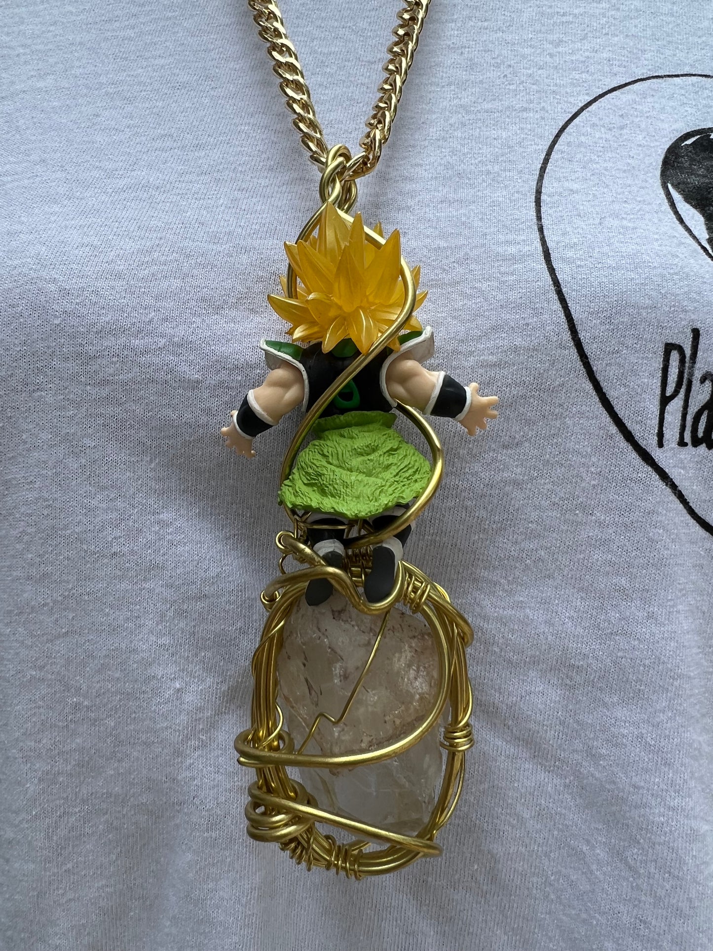 Super Broly Brass Dragon Ball Amulet