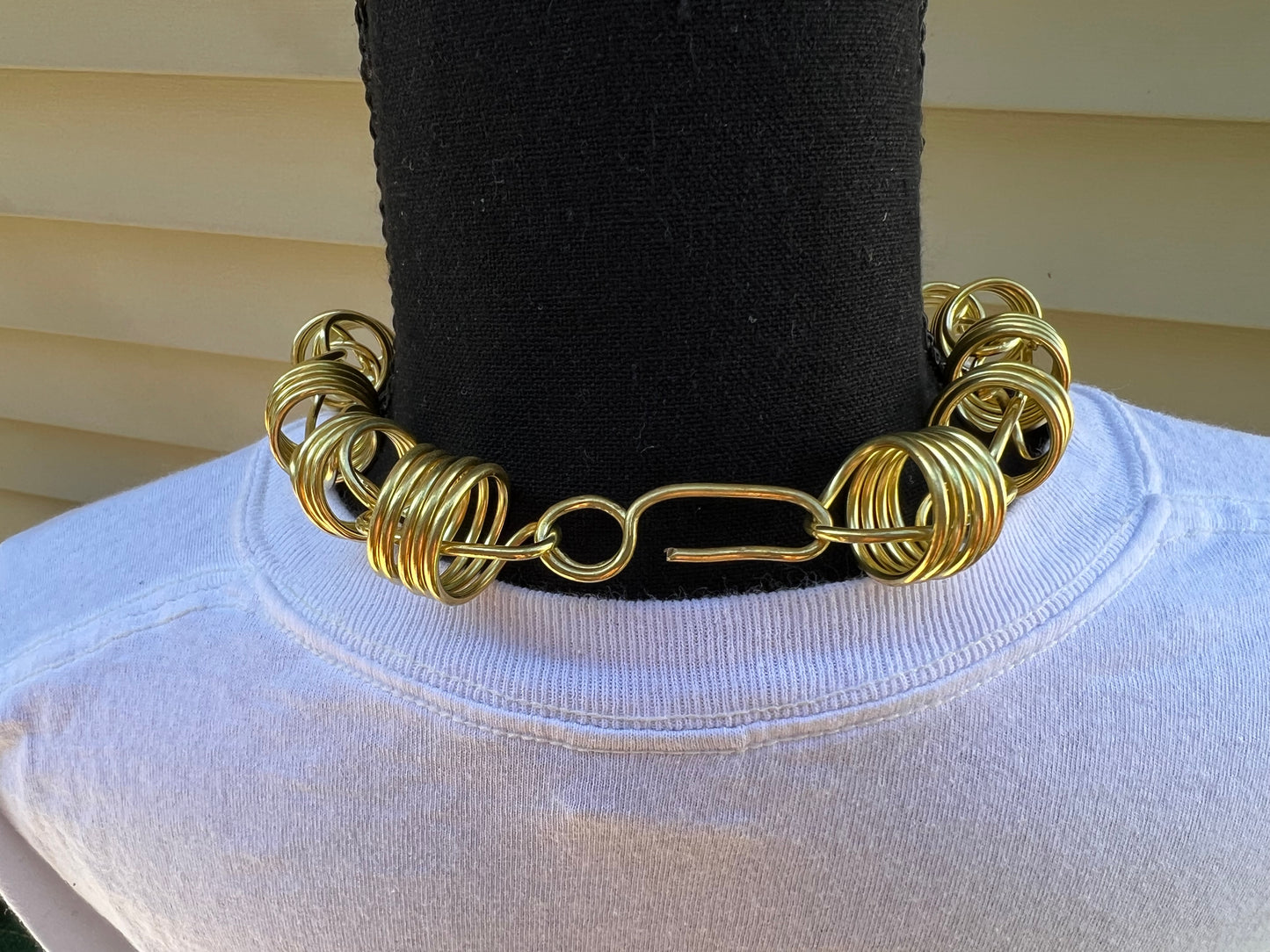 Conductor Coil Brass Chain