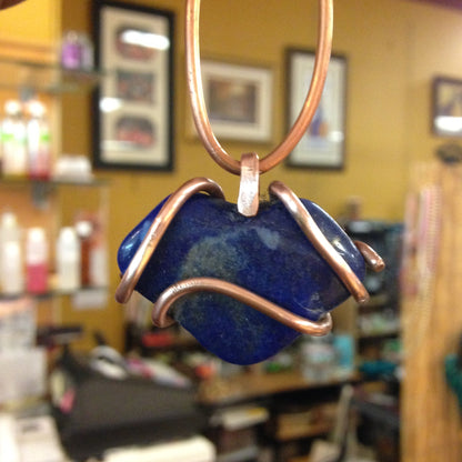 Lapis Lazuli Copper Necklace