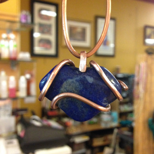 Lapis Lazuli Copper Necklace