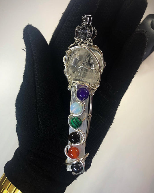 Sterling Silver Royal Chakra Amulet