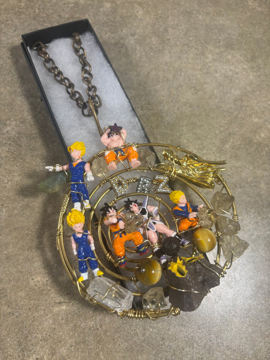 Dragon Ball Z Timeline Brass Medallion