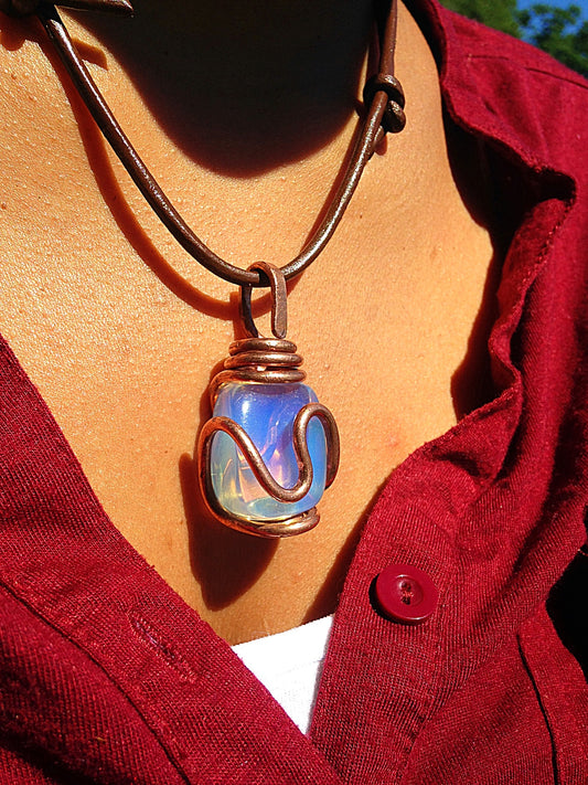 Opalite Copper Necklace