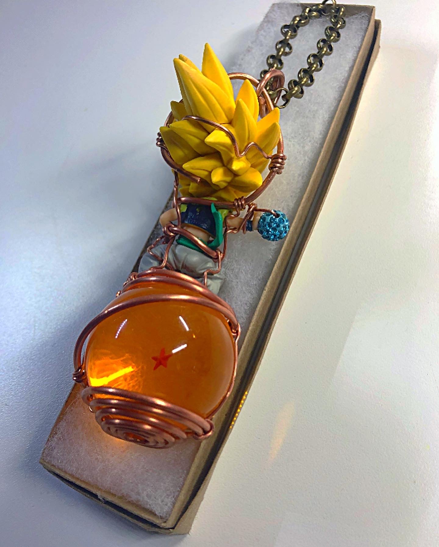 Super Saiyan 3 Gotenks Dragon Ball Amulet