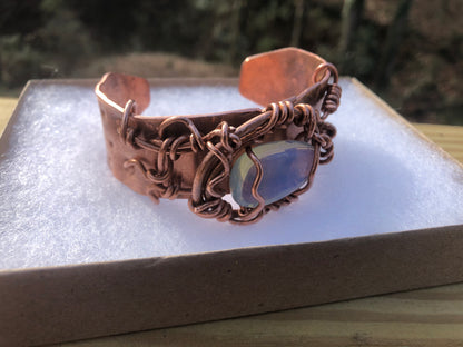 Opal Copper Cosmic Cuff