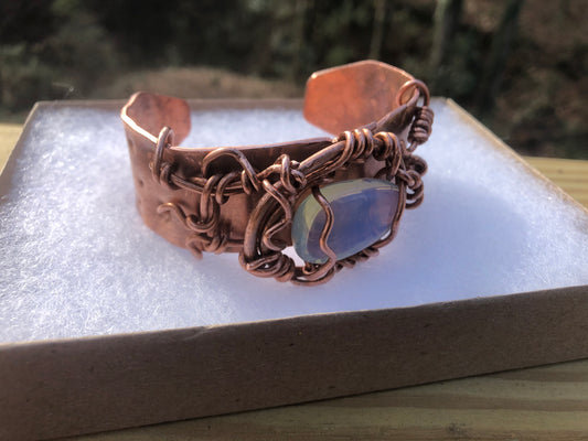 Opal Copper Cosmic Cuff