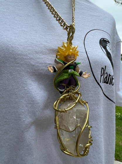 Super Broly Brass Dragon Ball Amulet