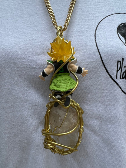 Super Broly Brass Dragon Ball Amulet