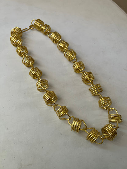 Conductor Coil Brass Chain