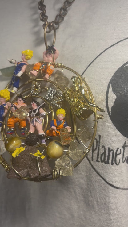 Dragon Ball Z Timeline Brass Medallion